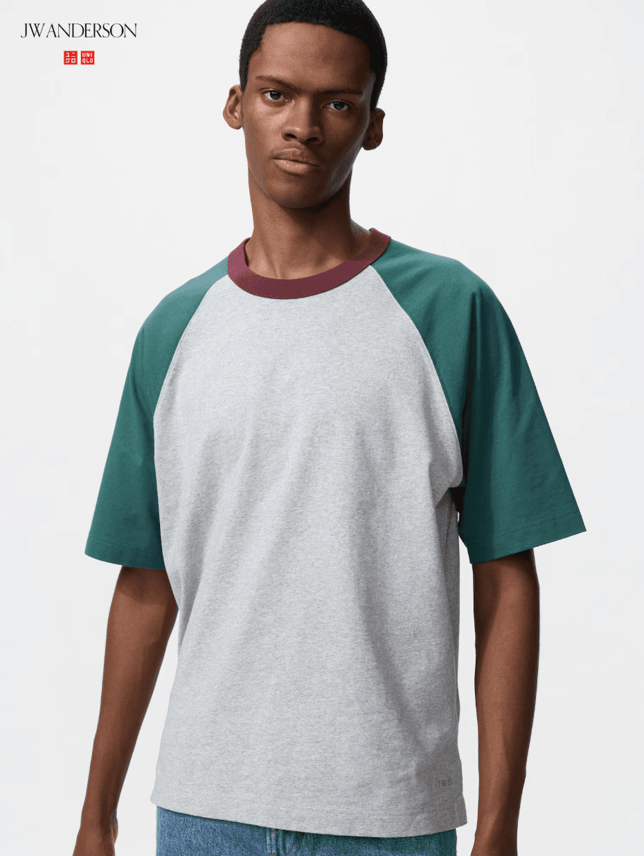 Футболка реглан JW ANDERSON