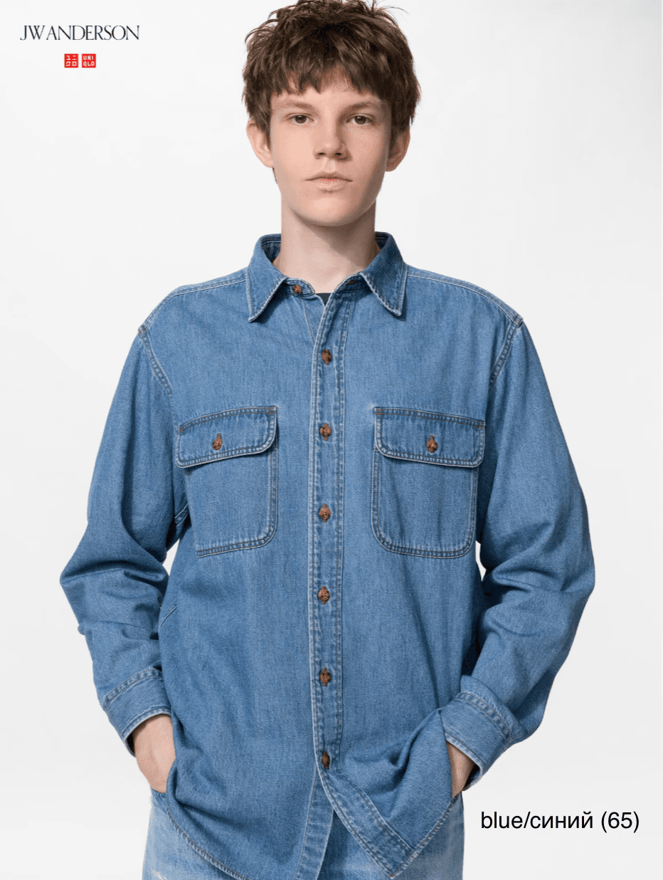 Джинсовая рубашка JW ANDERSON