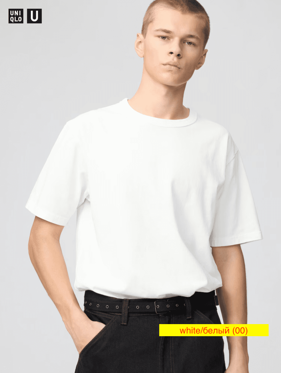 Футболка из плотного хлопка Uniqlo U