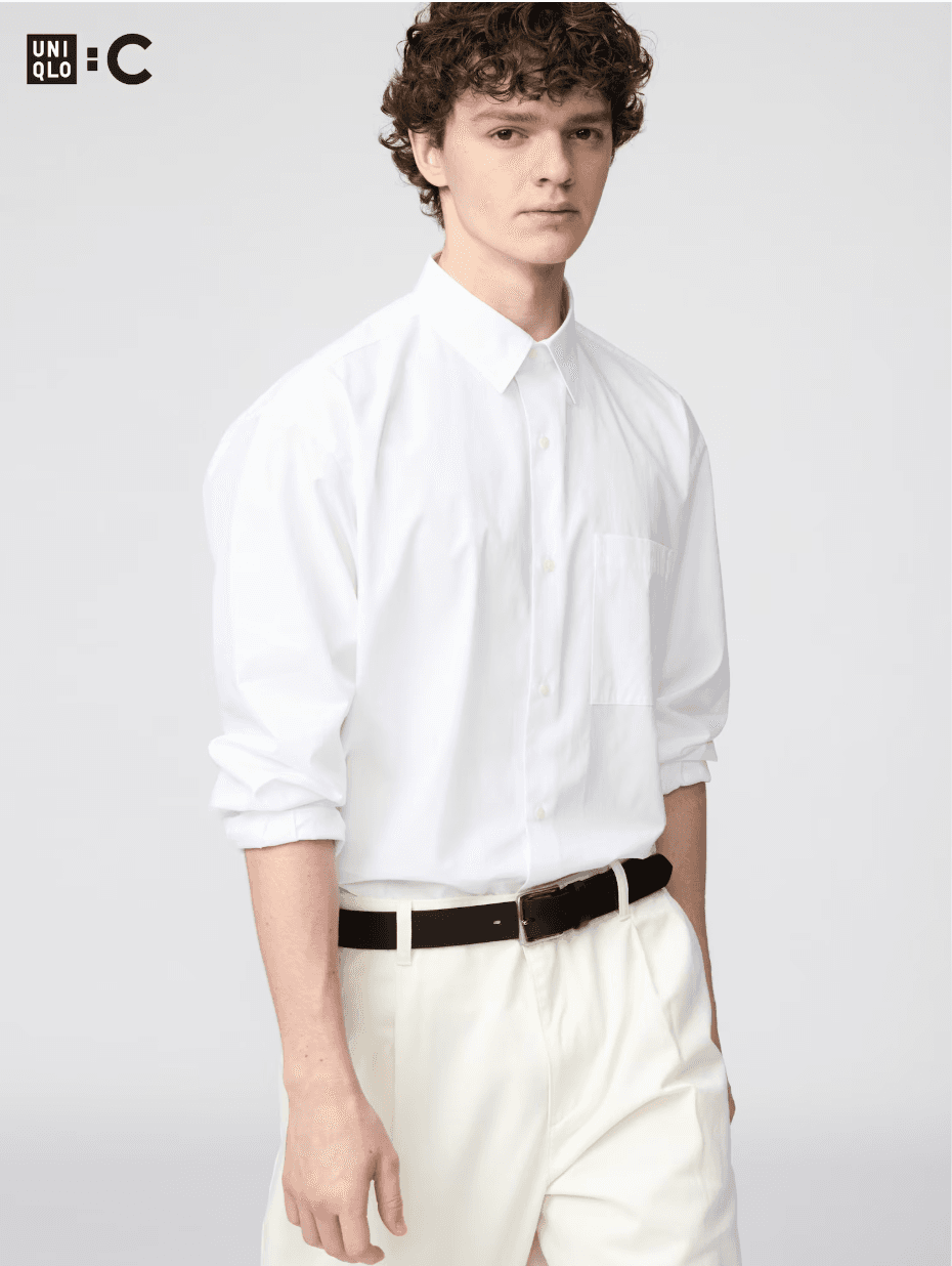 Рубашка оверсайз Uniqlo C